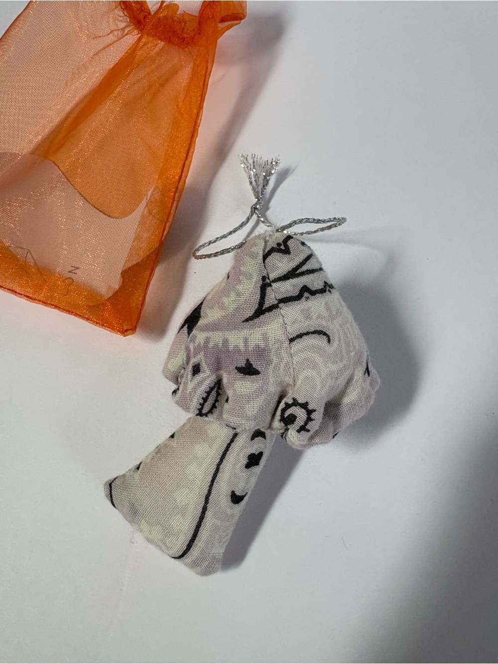 NWT Free People Psychic Outlaw Bandana Shroom Ornament - Picture 4 of 5